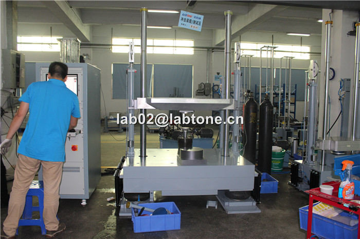 Mechanical Shock Test System With 100 X 100cm For 200kg Battery Test 150g @ 6ms