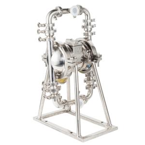 China Air Driven Stainless Steel Double Diaphragm Pump 1inch With High Durability factory