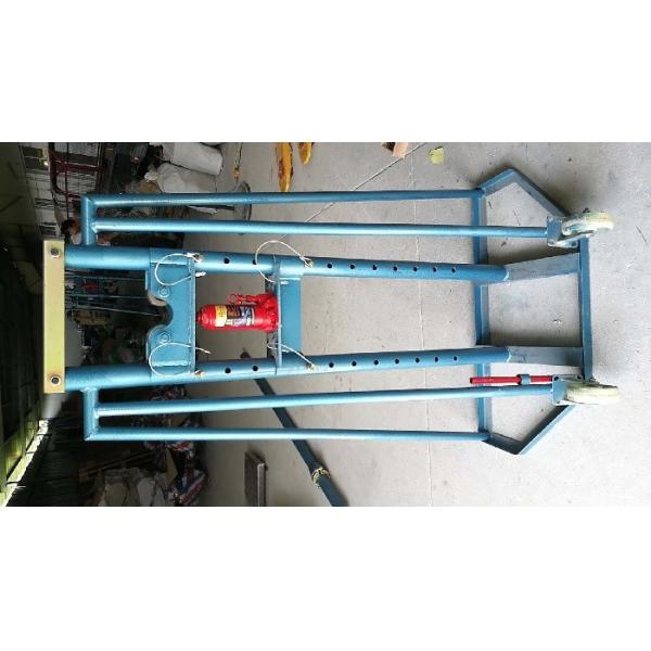 China 230kg Cable Pulling Equipment , Small Wheels Wire Pulling Equipment factory