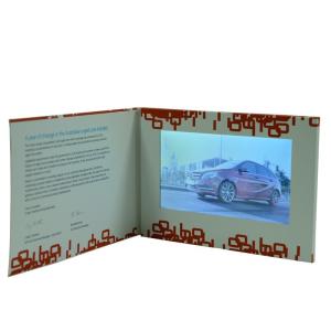 China 4.3 Inch LCD Video Birthday Cards For Marketing / Advertising / Promotion factory