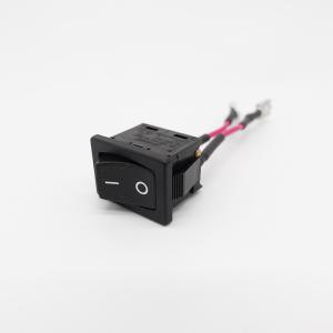 China Motorcycles Mini Boat Electrical Marine Battery Switch 5000 Times Electrical Life Two Hole Pins factory
