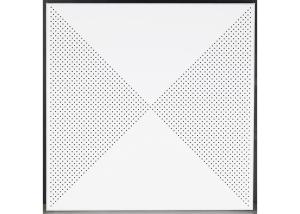 China Sound Absorption and Noise Reducing Commercial Ceiling Tiles with perforation factory