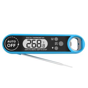 China Waterproof Digital Grill Thermometer In Oven Folding Probe Cooking Food Candy factory