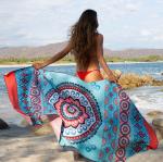 Regular Size 75x150cm Microfiber Customized Beach Towel Absorbent Fabric
