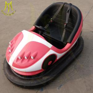 China Hansel amusement park games remote control electric fiberglass bumper car factory