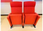 Fabric School Hall Church Auditorium Chair With Upholstery Seat Pan