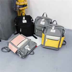 China New nylon waterproof backpack large-capacity leisure student bag printed travel backpack factory