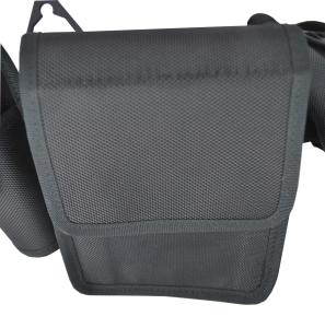 China Black Oxford Police Duty Belt With Pouches , Law Enforcement Duty Belts factory
