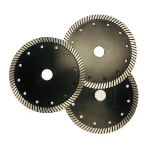 China 150mm Turbo Segmented Sintered Diamond Stone Cutting Blades factory