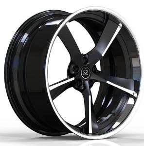 China SSJK1014 Gloss Black Machined Forged Wheels 22 Inches For Auid Q7 factory