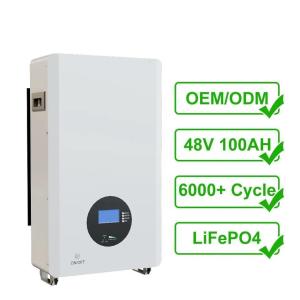 China Communication CAN2.0 48V 100AH 5KWH Home Solar Battery Pack LiFePO4 Power Wall Battery factory