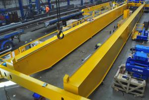 China Mechanical Double Beam 5t Overhead Travelling Crane factory