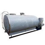 Horizontal SUS316L Refrigerated Milk Tank Heat Reservation 1 Degree