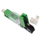 Single Mode Outdoor FTTH Fast Connector , SC APC Connector For Drop Cable