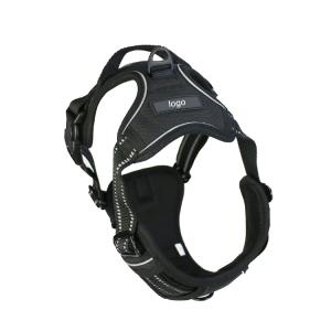 China Reflective Strips Lightweight Small Dog Harness / Security Trail Running Dog Harness factory