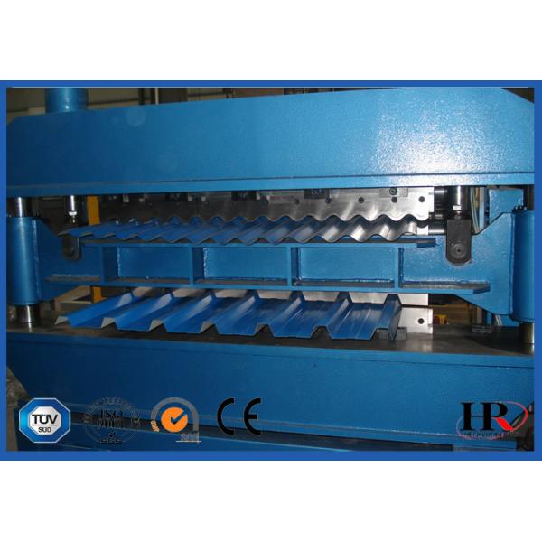 China High speed Roofing Sheet Wall Panel Double Layer Roll Forming Machine factory