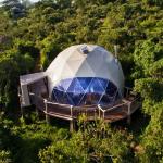 Soccer Diameter Luxury Resort 5M Geodesic Aluminum Igloo Tent