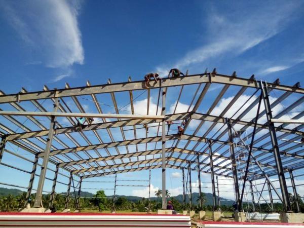 Quick Installed Large Span Warehouse Workshop Steel Structure Industrial