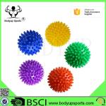 Fitness Spiky Massage Ball , Foot Roller Ball With High Density 70g/80g/120g