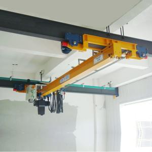 China European A5 Light-Weight Double Speed 5T Single Beam Overhead Crane factory