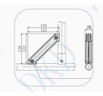 Industry Aluminum Pipe Joint Aluminium Alloy Joint Lean Pipe