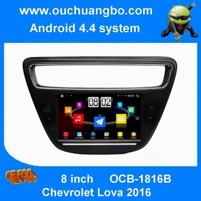Ouchuangbo 8 inch Android 4.4 Auto DvD Player for Chevrolet Lova 2016 Mirrorlink 3G WIFI SWC Bluetooth Radio