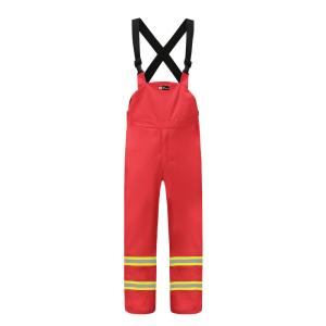 China Mining Rain Proof Workwear 50mm FR Tape Reflective Bib Overalls factory