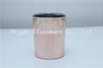 Perfect Rose Gold Glass Candle Holder for wholesale