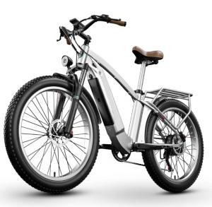 China 15Ah Hidden Battery Fat Tire Mountain E Bike 48V 500W Motor 26 Inch Electric Bike factory
