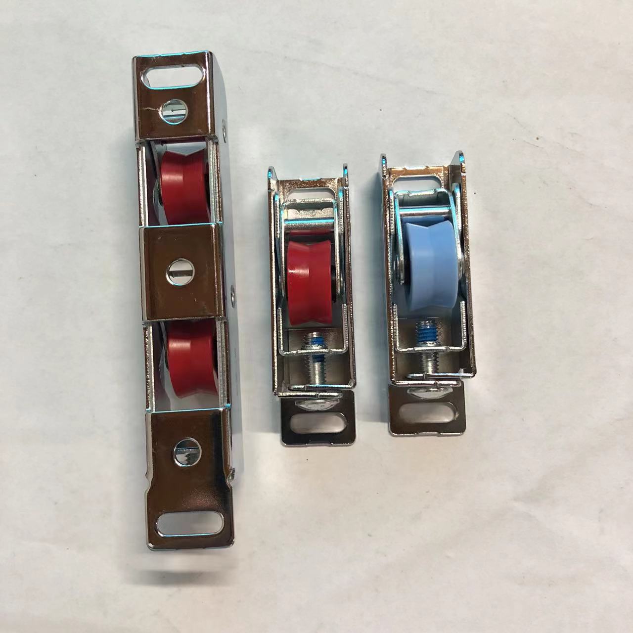 ISO9001 Approved V-shaped Aluminum Alloy Sliding Door and Window Roller with 19.5MM Height
