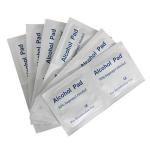 Medical Alcohol Swabs Wet Wipes , Alcohol Swabs Pads For Injections Control