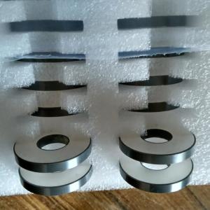 China Lightweight Piezoelectric Element Ring / Round Piezoelectric Ceramic Plate factory