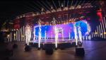 Customized Control Party Wedding Disco Fog Machine with Colored Segrat and Smoke
