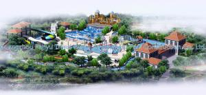 China Waterpark Conceptual Design, Water Parks Design / Customized Water Park factory