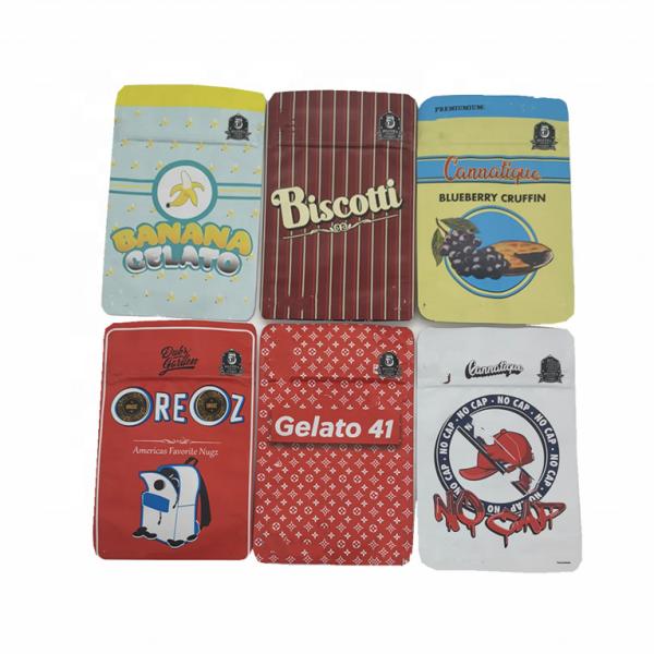 China Resealable Custom Food Packaging Bags 250g Reusable ziplockk Bags SGS factory