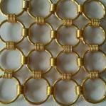 20mm ring diameter Stainless Steel Metal Ring Curtain Mesh for Interior