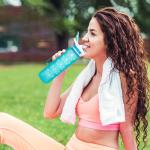 OEM ODM 128 Oz Motivational Water Bottle 64 Oz PC ABS Silicone