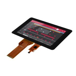 7 Inch Display TFT LCD with 40Pin LVDS Interface and Wide Temperature Range