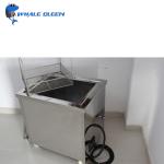Heated SUS304 168 Liter Kitchen Soak Tanks Removing Strong Carbon Heavy Oil