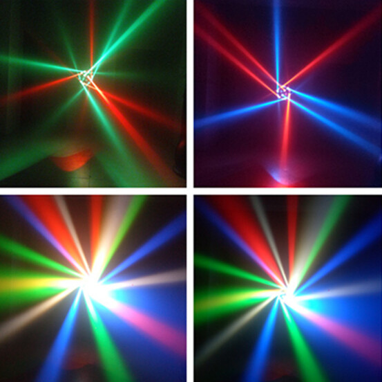 16 x 3w RGB Led Stage Dj Lights DMX 512 Controller LED Effect Light