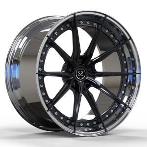 China 6061-T6 Forged Aluminum Alloy Rims 2-PC for Nissan GTR 5x114.3 20 and 21 inches factory
