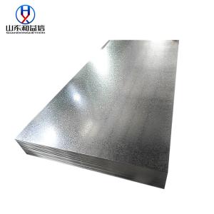 China Customized Galvanized Mild Steel Plate Rust Resistant Aesthetically Pleasing DX53D/SGCD2/SGCD3 factory