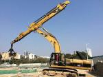 Square Steel Q550 12T Excavator Telescopic Arm Extension Boom 7100mm