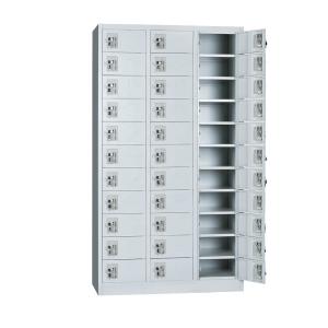 China Easy Assembly 33 Door 0.7mm Electrostatic Metal Lockers factory