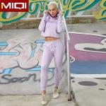 Workout Sports Soft Hoodies Pocket Women Athletic Joggers