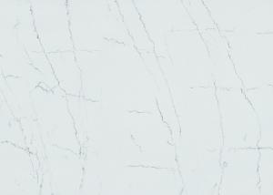 China Polished Surface White Quartz Stone Artificial Quartz Stone Counter Top factory