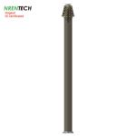 30m telescoping antenna pole 300kg payloads-5.5m closed height-for antenna-heavy