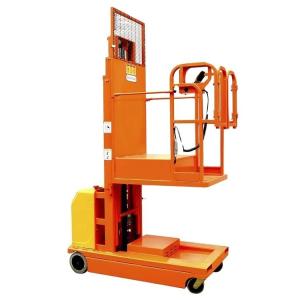 China 3m 4m Electric Order Picker Lift For Warehouses And Supermarkets factory