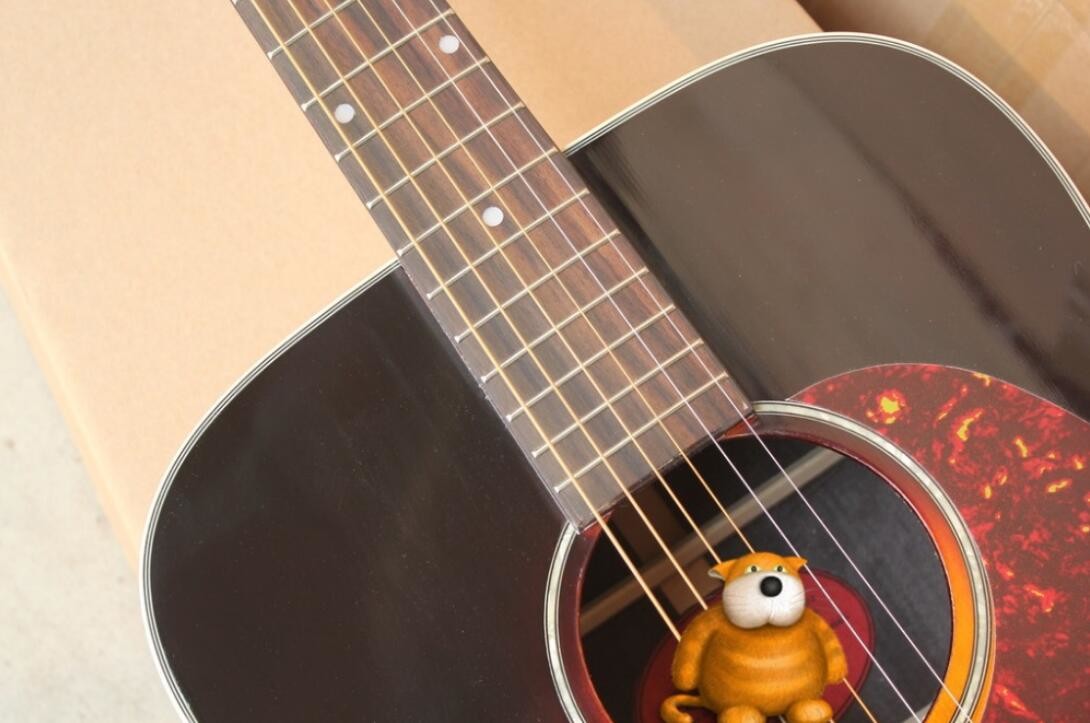 2018 Chibson G45 acoustic guitar dot inlays rosewood G45 VS electric acoustic guitar
