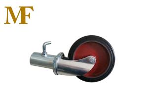 China Rubber Tyre Tube Castor Cuplok Scaffold System 200mm Diameter 8inch factory